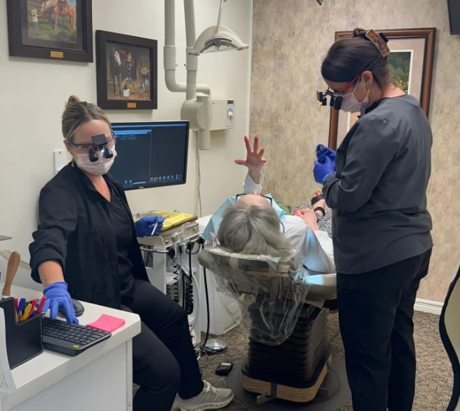 Professional dental care and treatment