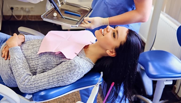 Regular dental visits at Frontier Dentistry in Springtown