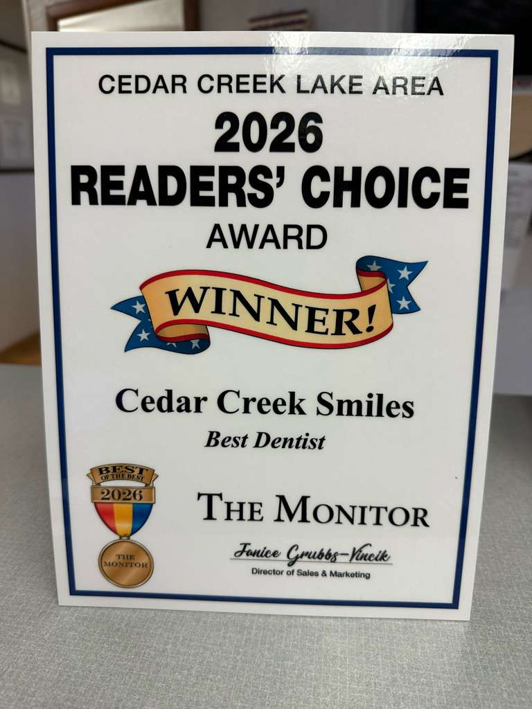 2026 Readers Choice Award Best Dentist