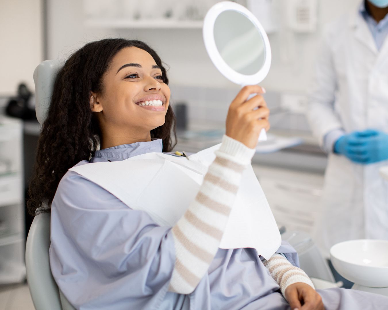 Teeth cleaning and whitening treatment in Seven Points, TX