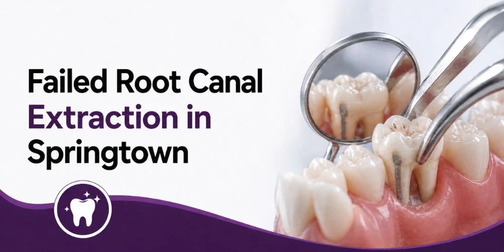 Failed Root Canal Extraction in Springtown